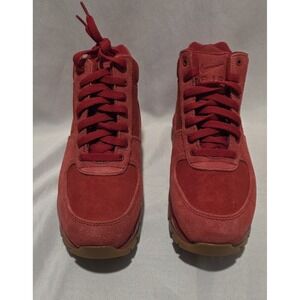 Nike Air Max Goadome ACG 311567-602 Red Suede Boots. Size Youth 5. NWB